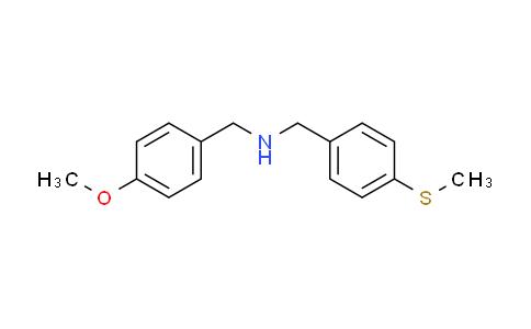 CAS No. 355381-56-5, (4-methoxybenzyl)[4-(methylthio)benzyl]amine