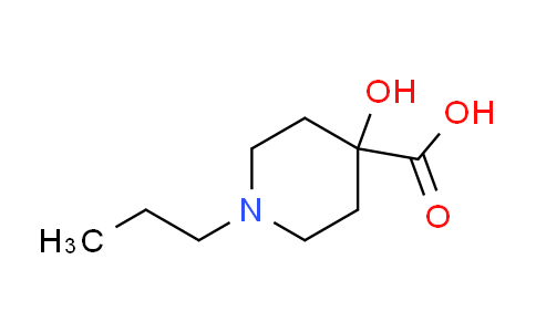 CAS No. 1208939-10-9, 4-hydroxy-1-propyl-4-piperidinecarboxylic acid