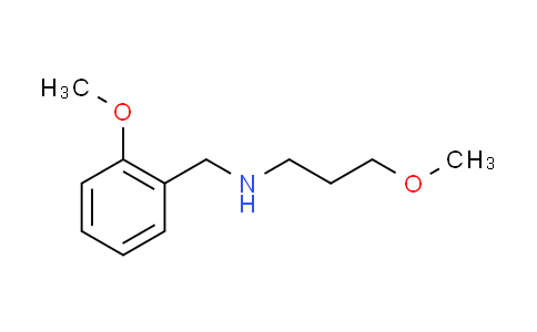 CAS No. 52505-13-2, (2-methoxybenzyl)(3-methoxypropyl)amine