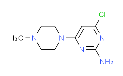 CAS No. 322691-38-3, 4-chloro-6-(4-methyl-1-piperazinyl)-2-pyrimidinamine