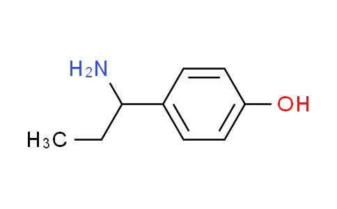 CAS No. 85068-38-8, 4-(1-aminopropyl)phenol