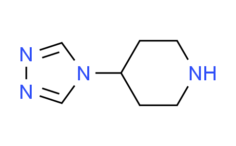 CAS No. 690261-92-8, 4-(4H-1,2,4-triazol-4-yl)piperidine