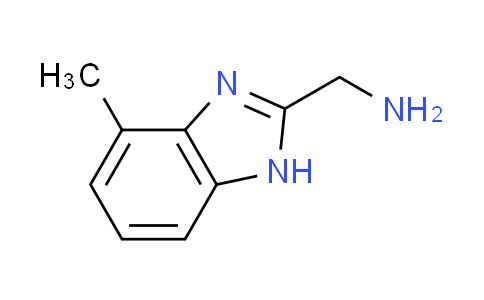 CAS No. 933756-31-1, 1-(4-methyl-1H-benzimidazol-2-yl)methanamine