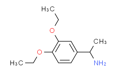 CAS No. 105321-50-4, 1-(3,4-diethoxyphenyl)ethanamine