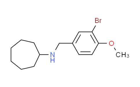 CAS No. 355382-81-9, (3-bromo-4-methoxybenzyl)cycloheptylamine