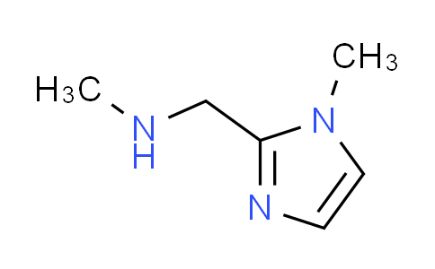 CAS No. 642075-19-2, N-methyl-1-(1-methyl-1H-imidazol-2-yl)methanamine