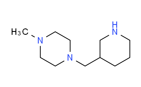 CAS No. 896054-84-5, 1-methyl-4-(3-piperidinylmethyl)piperazine