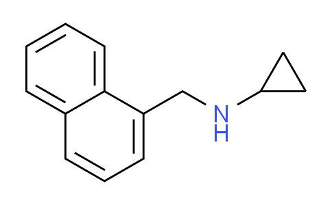 CAS No. 110931-74-3, N-(1-naphthylmethyl)cyclopropanamine