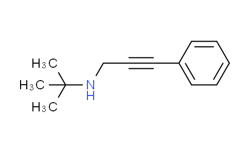 CAS No. 73402-80-9, N-(tert-butyl)-3-phenyl-2-propyn-1-amine