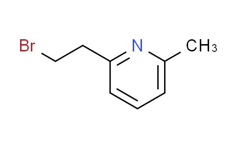CAS No. 856834-88-3, 2-(2-bromoethyl)-6-methylpyridine