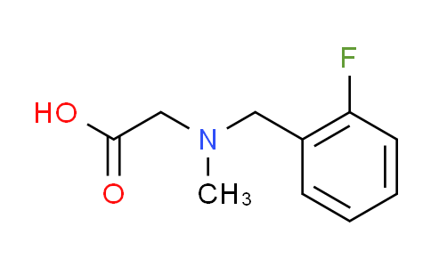 CAS No. 1048922-32-2, N-(2-fluorobenzyl)-N-methylglycine