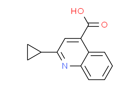 CAS No. 119778-64-2, 2-cyclopropylquinoline-4-carboxylic acid