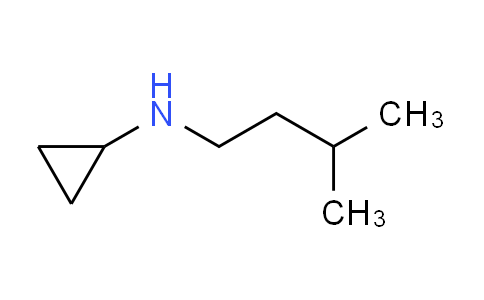 CAS No. 914260-76-7, N-(3-methylbutyl)cyclopropanamine