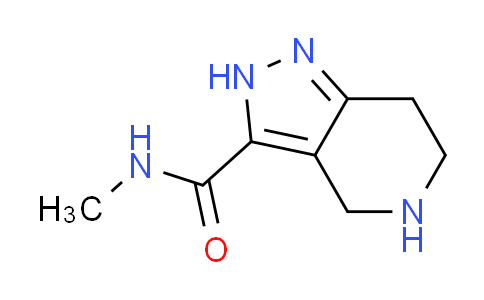 CAS No. 926926-73-0, N-methyl-4,5,6,7-tetrahydro-2H-pyrazolo[4,3-c]pyridine-3-carboxamide
