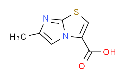 CAS No. 933707-83-6, 6-methylimidazo[2,1-b][1,3]thiazole-3-carboxylic acid