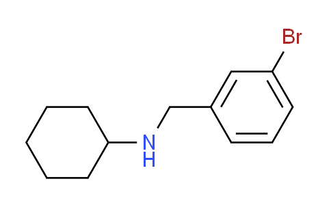 CAS No. 59507-52-7, (3-bromobenzyl)cyclohexylamine