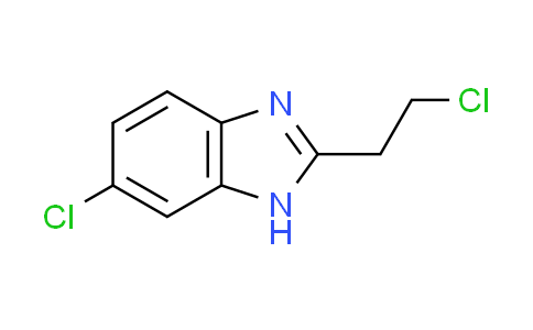 CAS No. 915924-14-0, 6-chloro-2-(2-chloroethyl)-1H-benzimidazole