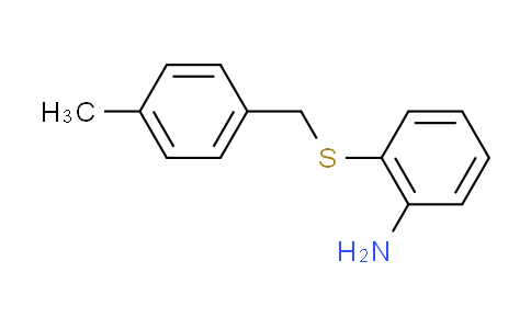 CAS No. 136620-24-1, 2-[(4-methylbenzyl)thio]aniline