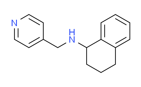 CAS No. 884497-50-1, (pyridin-4-ylmethyl)1,2,3,4-tetrahydronaphthalen-1-ylamine
