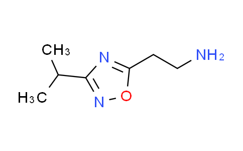 CAS No. 915923-58-9, 2-(3-isopropyl-1,2,4-oxadiazol-5-yl)ethanamine