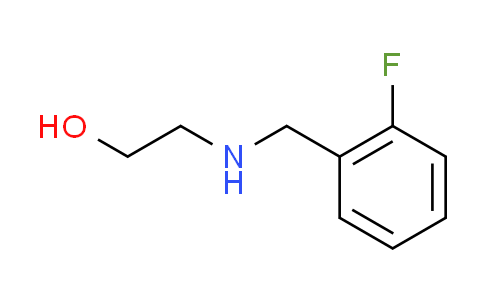 CAS No. 64834-60-2, 2-[(2-fluorobenzyl)amino]ethanol