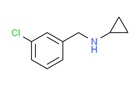 CAS No. 51586-21-1, (3-chlorobenzyl)cyclopropylamine