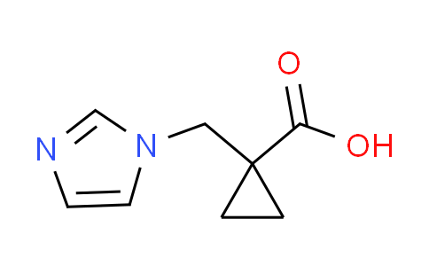 CAS No. 1177274-20-2, 1-(1H-imidazol-1-ylmethyl)cyclopropanecarboxylic acid
