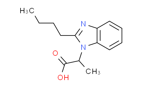 CAS No. 892240-97-0, 2-(2-butyl-1H-benzimidazol-1-yl)propanoic acid