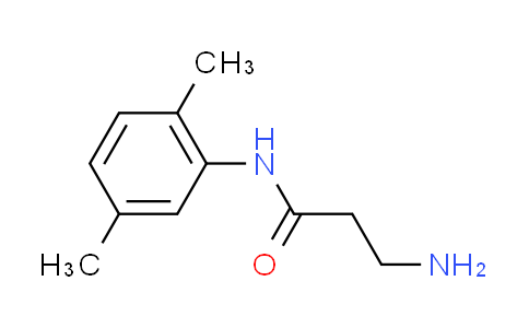 CAS No. 938517-39-6, N~1~-(2,5-dimethylphenyl)-beta-alaninamide