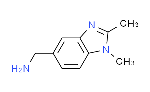 CAS No. 1038387-96-0, 1-(1,2-dimethyl-1H-benzimidazol-5-yl)methanamine