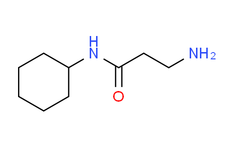 CAS No. 115012-26-5, N~1~-cyclohexyl-beta-alaninamide