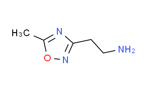 CAS No. 793616-64-5, 2-(5-methyl-1,2,4-oxadiazol-3-yl)ethanamine
