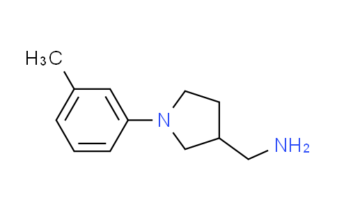 CAS No. 1017474-51-9, 1-[1-(3-methylphenyl)-3-pyrrolidinyl]methanamine