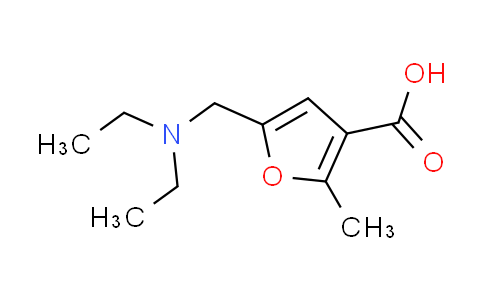 CAS No. 296274-15-2, 5-[(diethylamino)methyl]-2-methyl-3-furoic acid