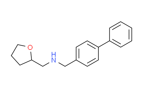 CAS No. 356530-39-7, (biphenyl-4-ylmethyl)(tetrahydrofuran-2-ylmethyl)amine