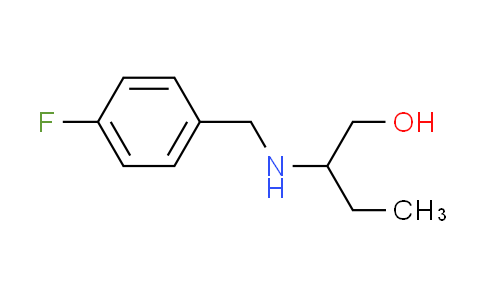 CAS No. 869943-02-2, 2-[(4-fluorobenzyl)amino]-1-butanol