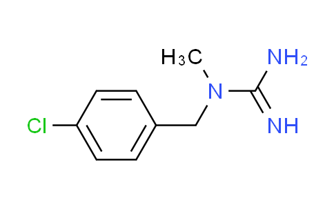 CAS No. 46232-80-8, N-(4-chlorobenzyl)-N-methylguanidine
