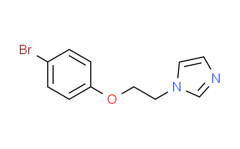 CAS No. 250600-43-2, 1-[2-(4-bromophenoxy)ethyl]-1H-imidazole