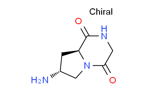 CAS No. 1256636-25-5, (7R,8aS)-7-aminohexahydropyrrolo[1,2-a]pyrazine-1,4-dione