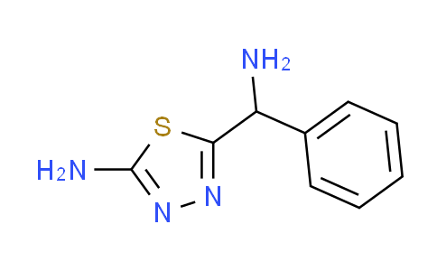 CAS No. 1227465-55-5, 5-[amino(phenyl)methyl]-1,3,4-thiadiazol-2-amine