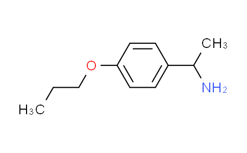 CAS No. 104179-00-2, 1-(4-propoxyphenyl)ethanamine