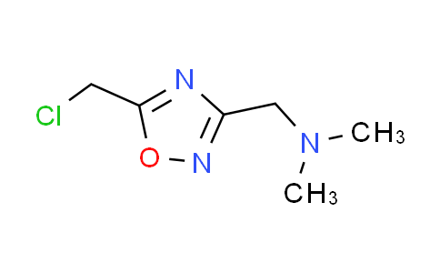 CAS No. 1209729-06-5, 1-[5-(chloromethyl)-1,2,4-oxadiazol-3-yl]-N,N-dimethylmethanamine