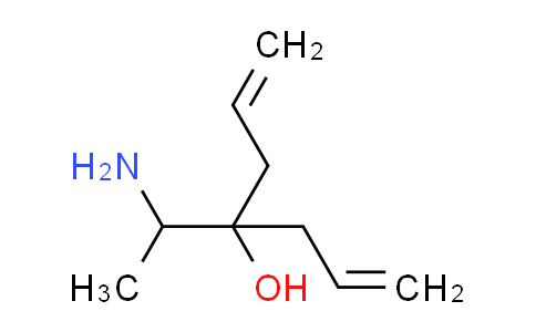 CAS No. 315248-78-3, 4-(1-aminoethyl)hepta-1,6-dien-4-ol