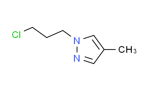 CAS No. 1183348-53-9, 1-(3-chloropropyl)-4-methyl-1H-pyrazole
