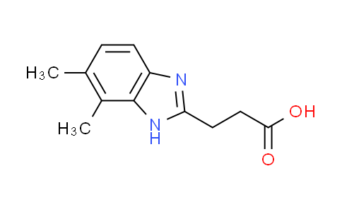 CAS No. 915921-19-6, 3-(6,7-dimethyl-1H-benzimidazol-2-yl)propanoic acid