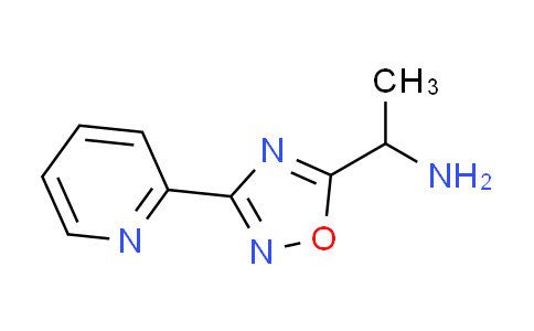 CAS No. 936940-60-2, 1-(3-pyridin-2-yl-1,2,4-oxadiazol-5-yl)ethanamine