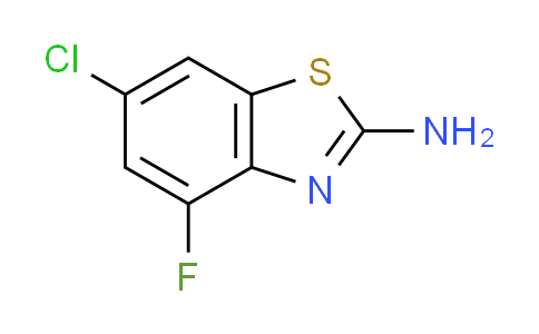 CAS No. 942473-93-0, 6-chloro-4-fluoro-1,3-benzothiazol-2-amine