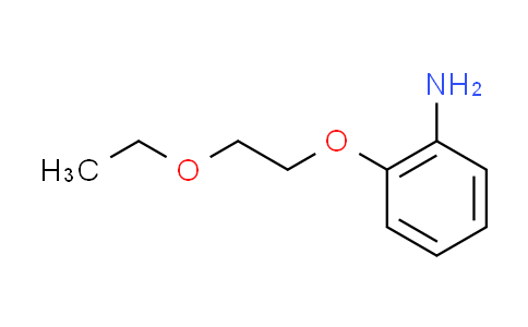 CAS No. 3062-48-4, 2-(2-ethoxyethoxy)aniline