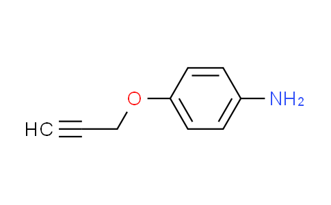 CAS No. 26557-78-8, 4-(2-propyn-1-yloxy)aniline