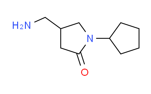 MC609566 | 893750-56-6 | 4-(aminomethyl)-1-cyclopentylpyrrolidin-2-one